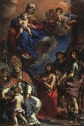  Giovanni Francesco  Guercino Virgin and Child with the Patron Saints of Modena china oil painting artist